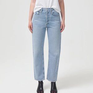 90s Mid Rise Loose Fit/Straight Leg Jeans // Agolde